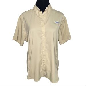 Columbia PFG Fishing Button-Down Shirt Size XL